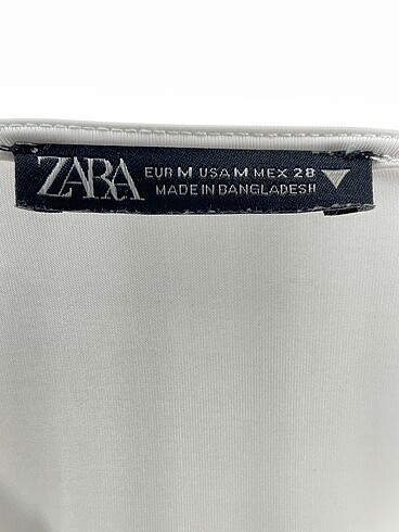 m Beden beyaz Renk Zara Bluz %70 İndirimli.