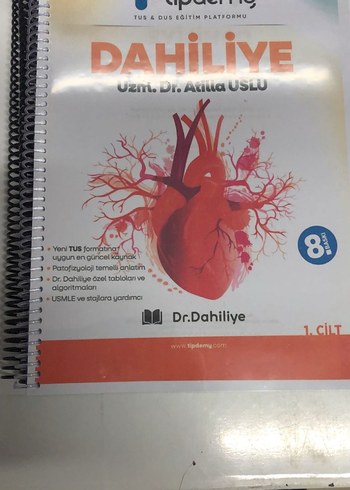 Dahiliye Kitabı Uzm. Dr. Atilla Uslu - Görsel 2