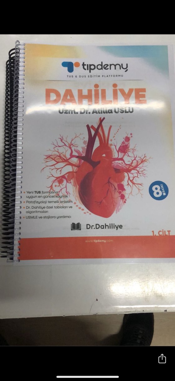 Dahiliye Kitabı Uzm. Dr. Atilla Uslu - Görsel 2