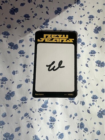  Hanni Orjinal Photocard