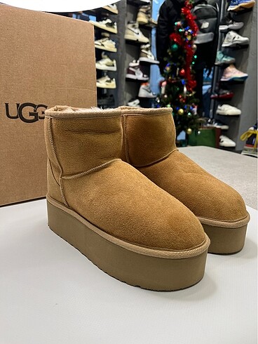 Ugg UGG PLATFORM Uzun Bilekli Kadın Bot