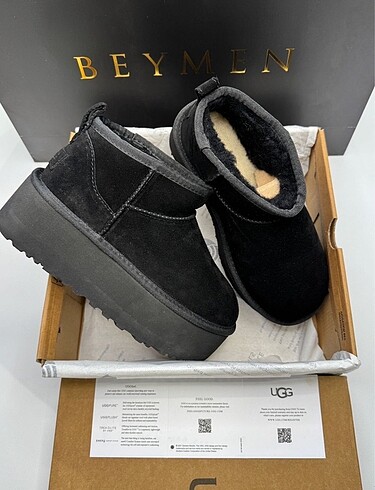 UGG ULTRA MİNİ PLATFORM Siyah