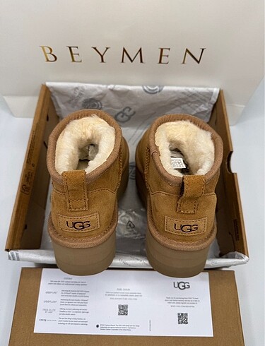 39 Beden kahverengi Renk UGG Ultra Mini Platform Taba