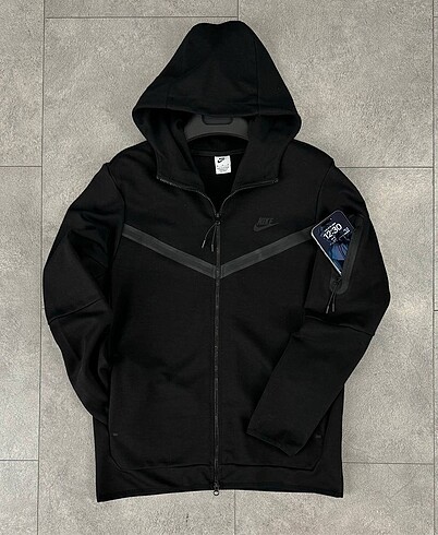 Nike Tech Fleece Hırka Siyah