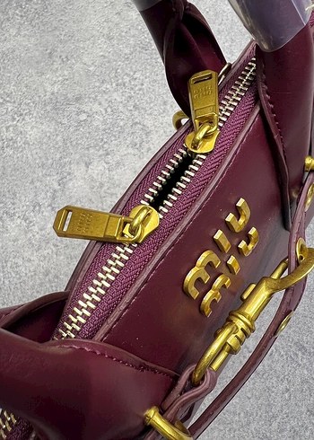 Miu Miu Bordo Çanta - Görsel 3