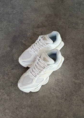 New Balance 9060 Triple White - Görsel 7