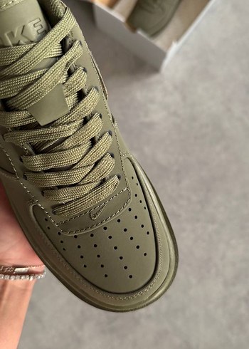 Air Force 1 Luxe CAMO GREEN - Görsel 4