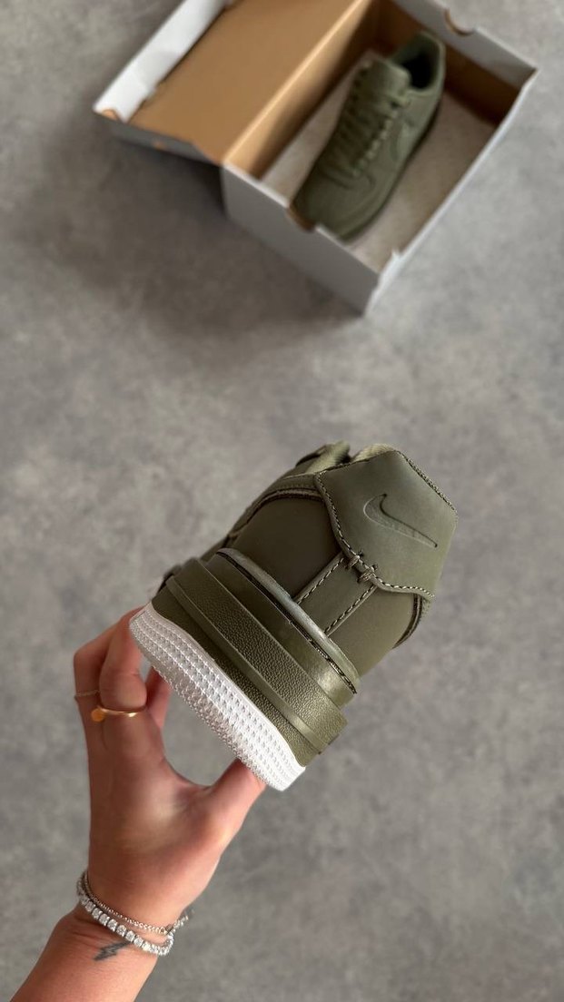 Air Force 1 Luxe CAMO GREEN - Görsel 3