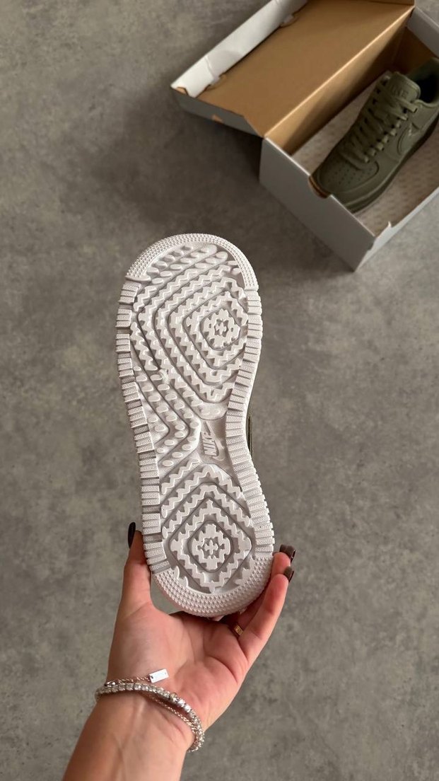 Air Force 1 Luxe CAMO GREEN - Görsel 5