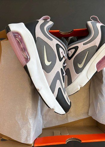 38,5 Beden mor Renk Nike Air Max 200 Off Noir