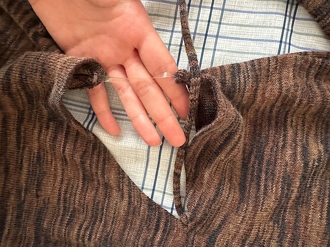 s Beden kahverengi Renk H&m elbise