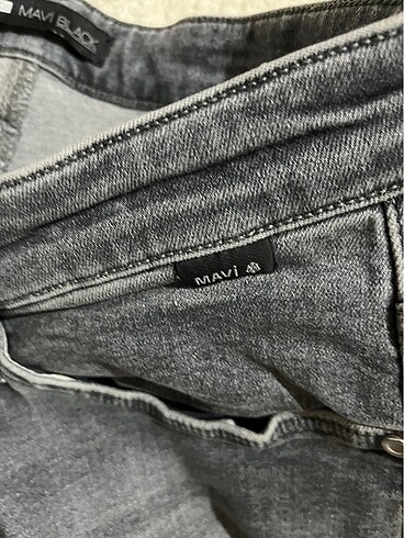 33 Beden gri Renk Mavi jeans