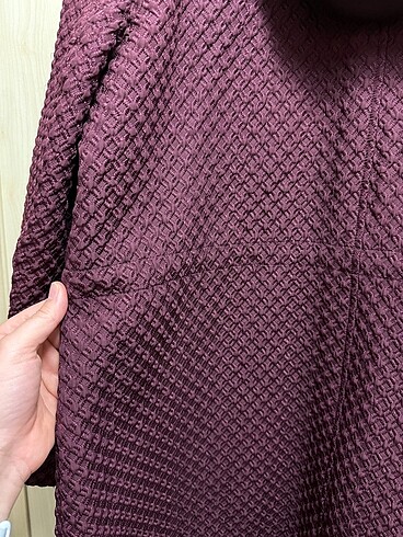 50 Beden Bordo Tunik