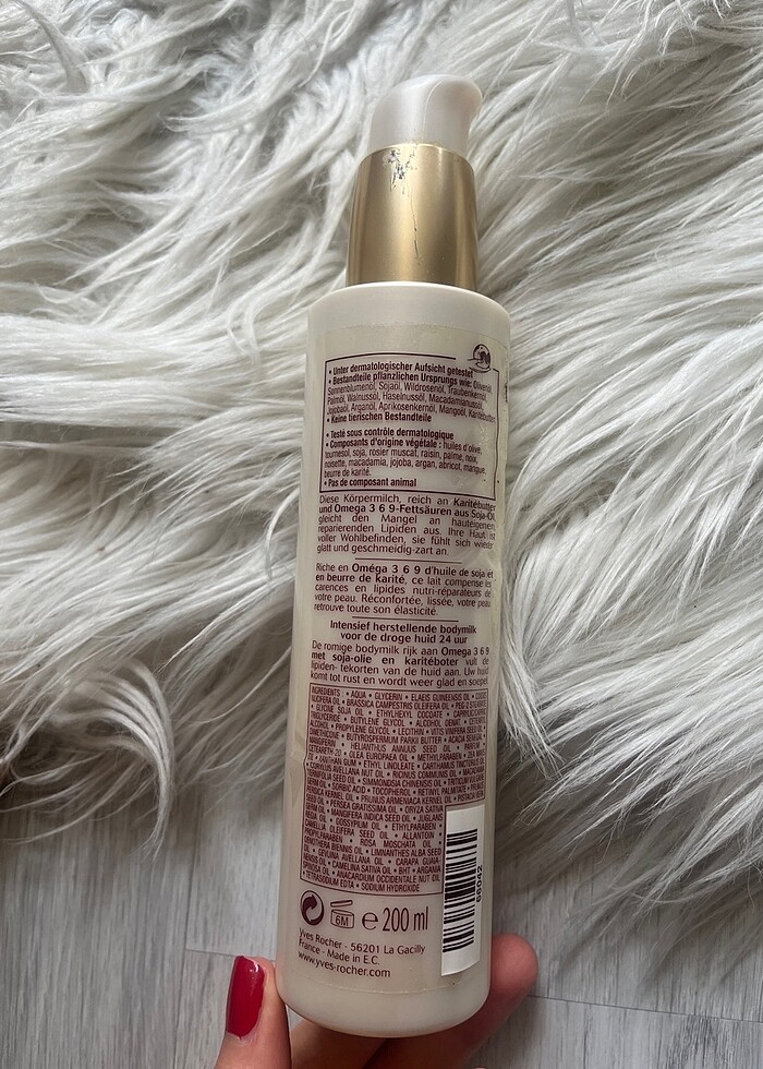 Satıldı . 
Somon yağı vücut losyonu - Görsel 2