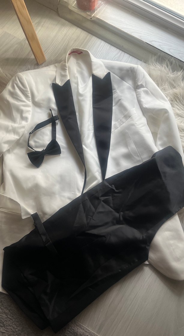 Sarar Beyaz Damatlık Takım - Görsel 2