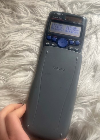 Casio Hesap Makinesi fx-570DE Plus Gri - Görsel 5