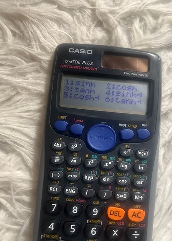Casio Hesap Makinesi fx-570DE Plus Gri - Görsel 3