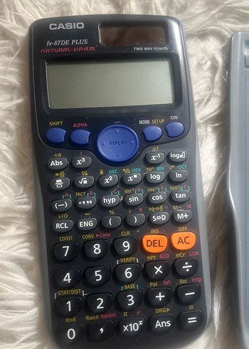 Casio Hesap Makinesi fx-570DE Plus Gri - Görsel 2