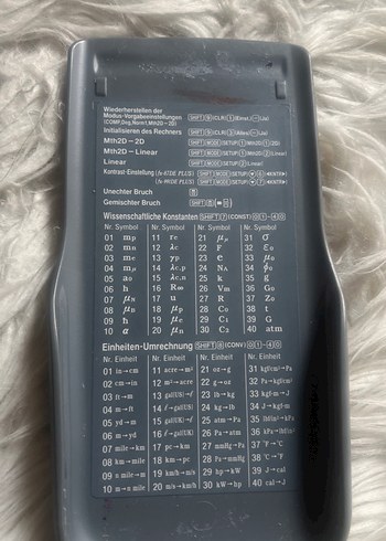 Casio Hesap Makinesi fx-570DE Plus Gri - Görsel 4