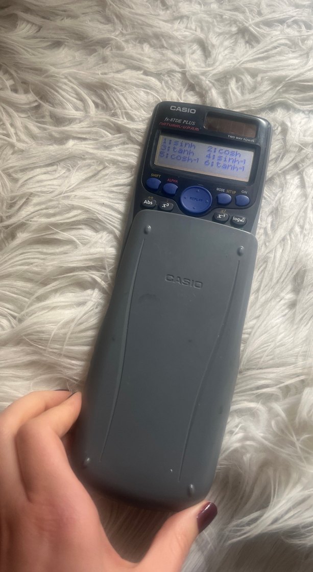 Casio Hesap Makinesi fx-570DE Plus Gri - Görsel 5