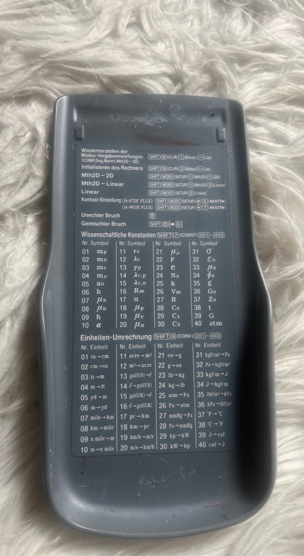 Casio Hesap Makinesi fx-570DE Plus Gri - Görsel 4