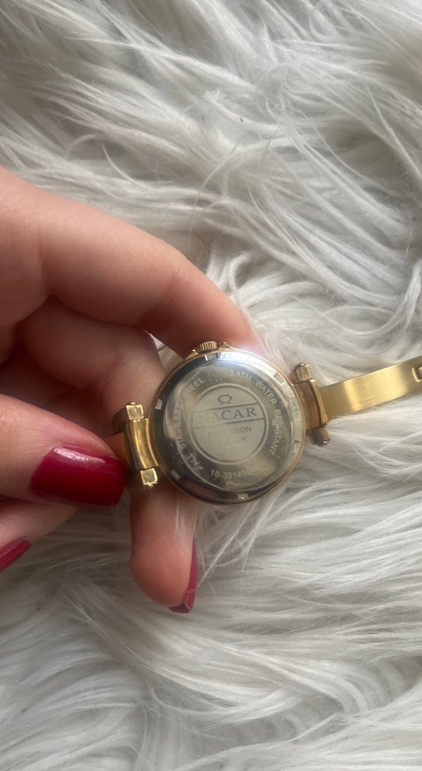 Nacar Beyaz Parlak Kadın Kol Saati - Görsel 3