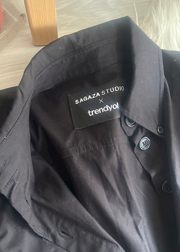 SagazaStudio Siyah Kemerli Kız Elbisesi - Görsel 3