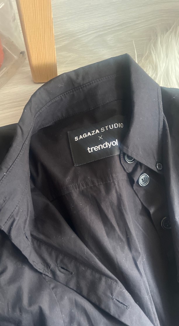 SagazaStudio Siyah Kemerli Kız Elbisesi - Görsel 3