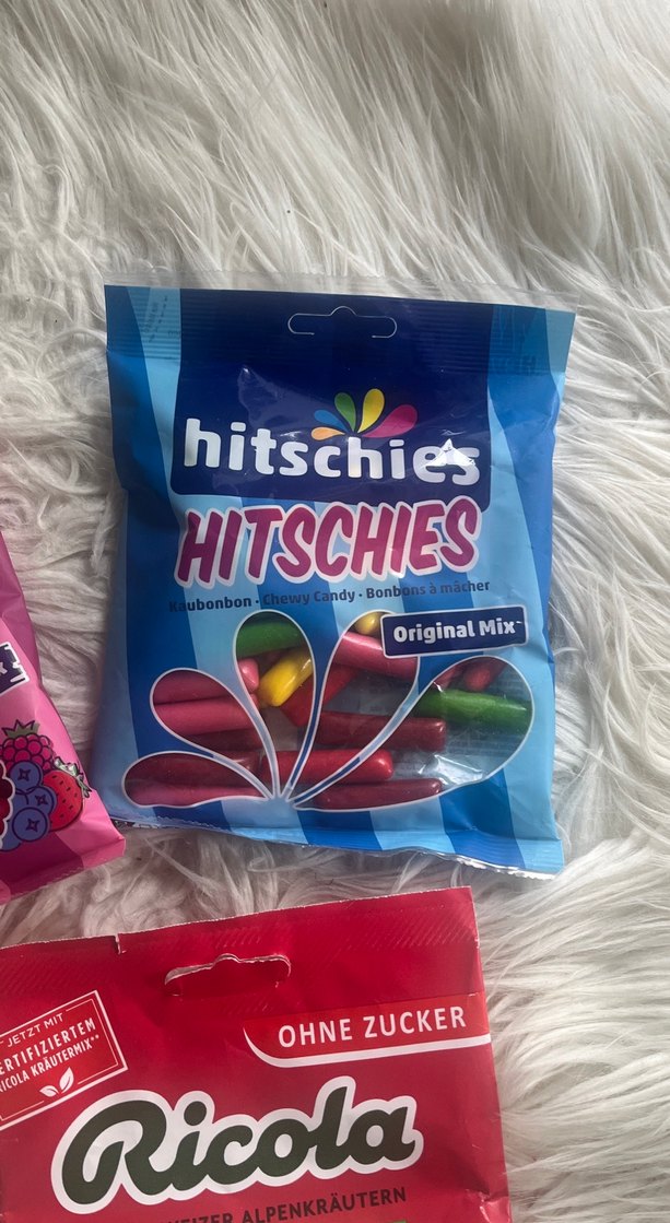 Hitschies Renkli Şeker ve Ricola Şekersiz Kirazlı - Görsel 3