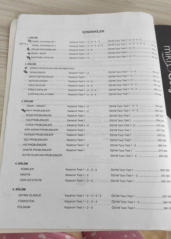 Mikro Orijinal TYT Matematik Soru Bankası