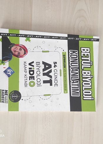 Betül Biyoloji AYT Konu Anlatımı Kamp Kitabı