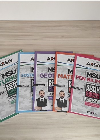 MSÜ Konu Çıkmış Sorular Seti