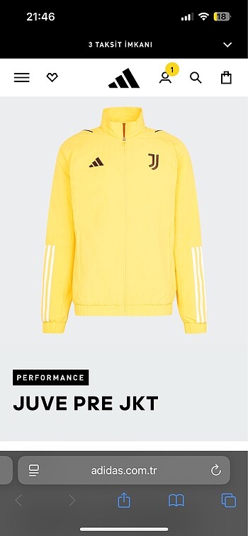 Adidas juventus ceket