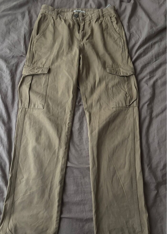 Pull&bear kargo pantalon - Görsel 2
