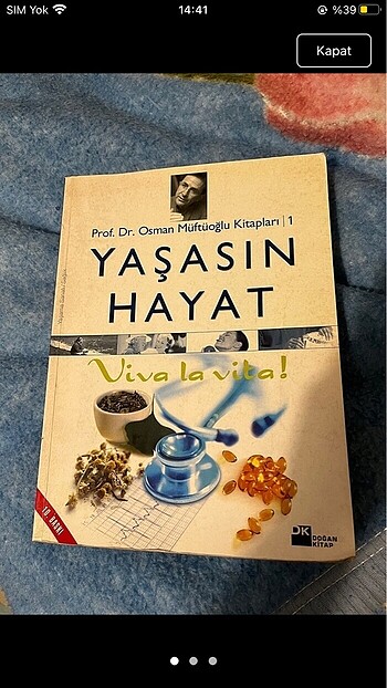 Yaşasın hayat 1 kitabı