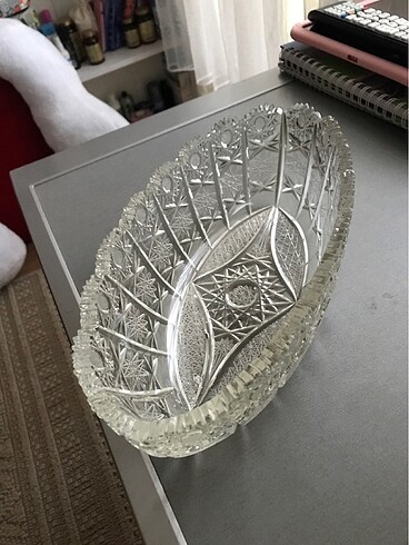 Paşabahçe Vintige kristal tabak