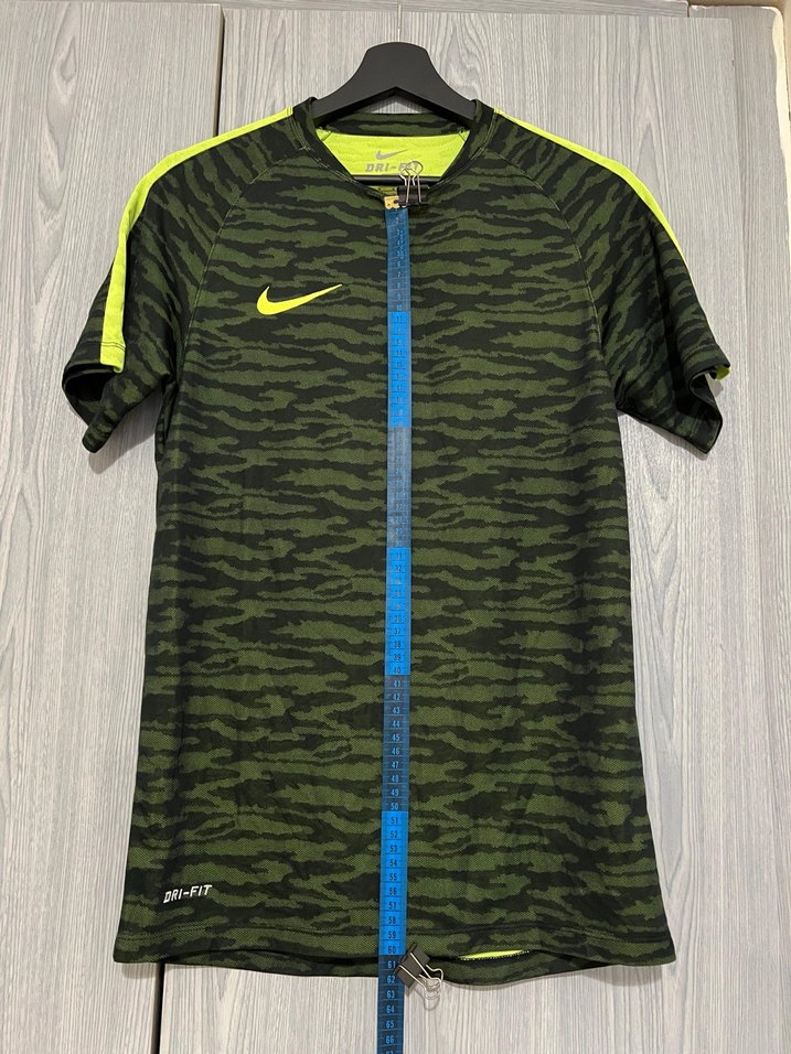 Erkek Yeşil Kısa Kollu Spor Tişört - Görsel 2