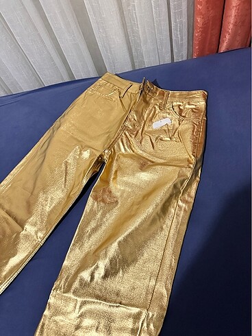 Gold altın pantolon