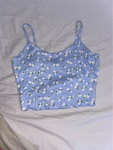 Shein çiçekli askılı bluz