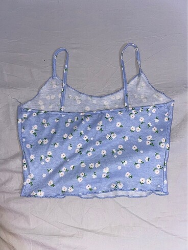 Sheinside Shein çiçekli askılı bluz