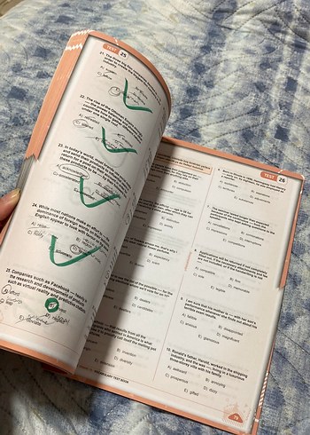 Beden Privilege Grade 12 Vocabulary Test Kitabı