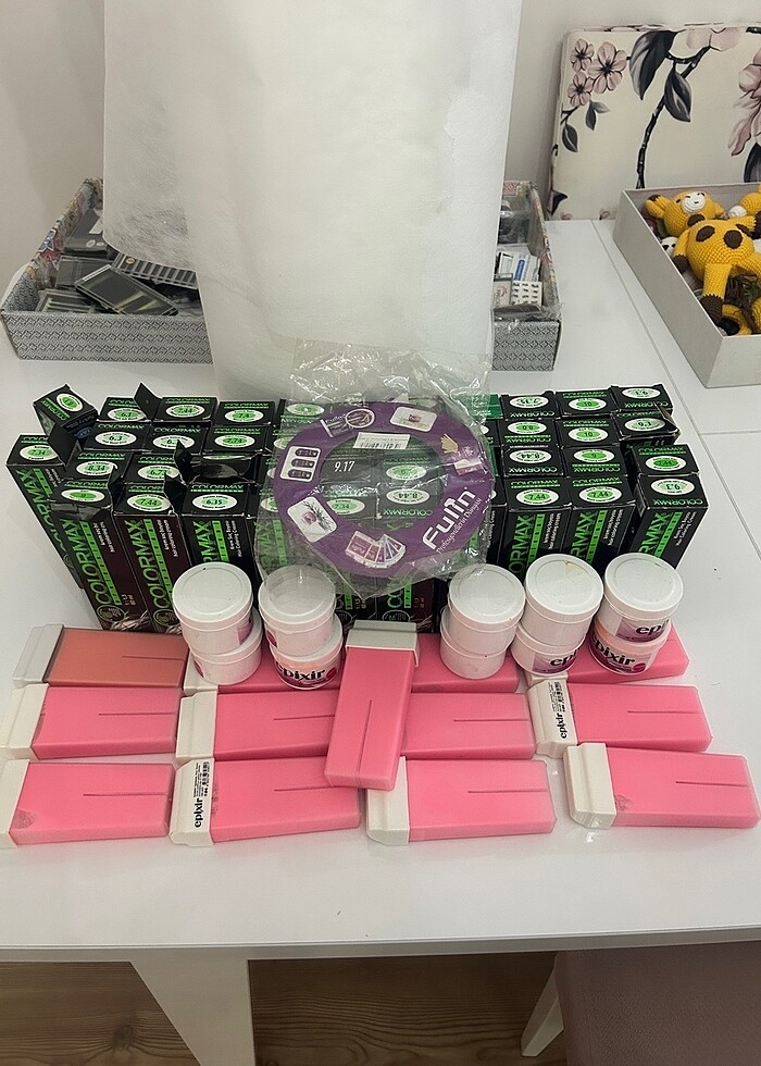 Kuaför malzemeleri ağda boya - Görsel 4