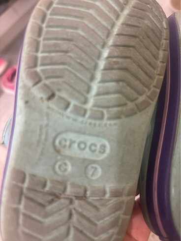 23 Beden turkuaz Renk Crocs çocuk