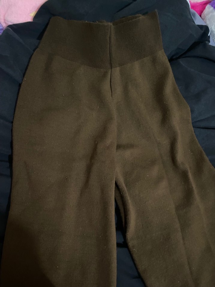 Kahverengi triko Pantolon - Görsel 2