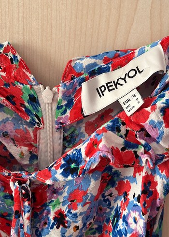 ipekyol İPEKYOL Renkli Uzun çiçekli Elbise