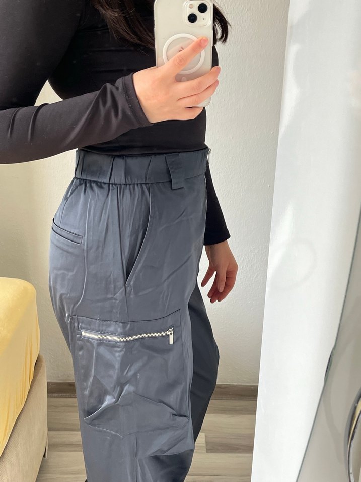 ZARA SATEN PANTOLON - Görsel 2