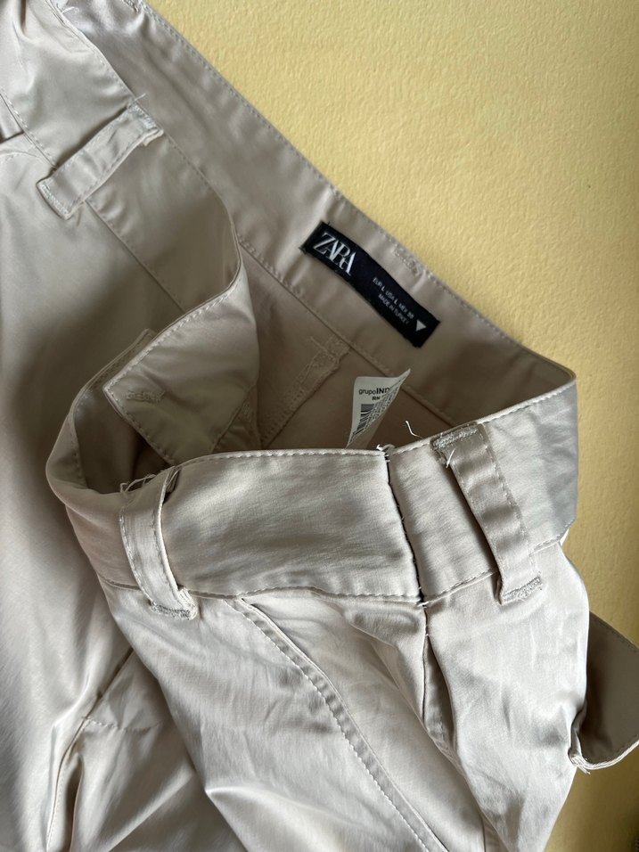 ZARA SATEN PANTOLON - Görsel 4