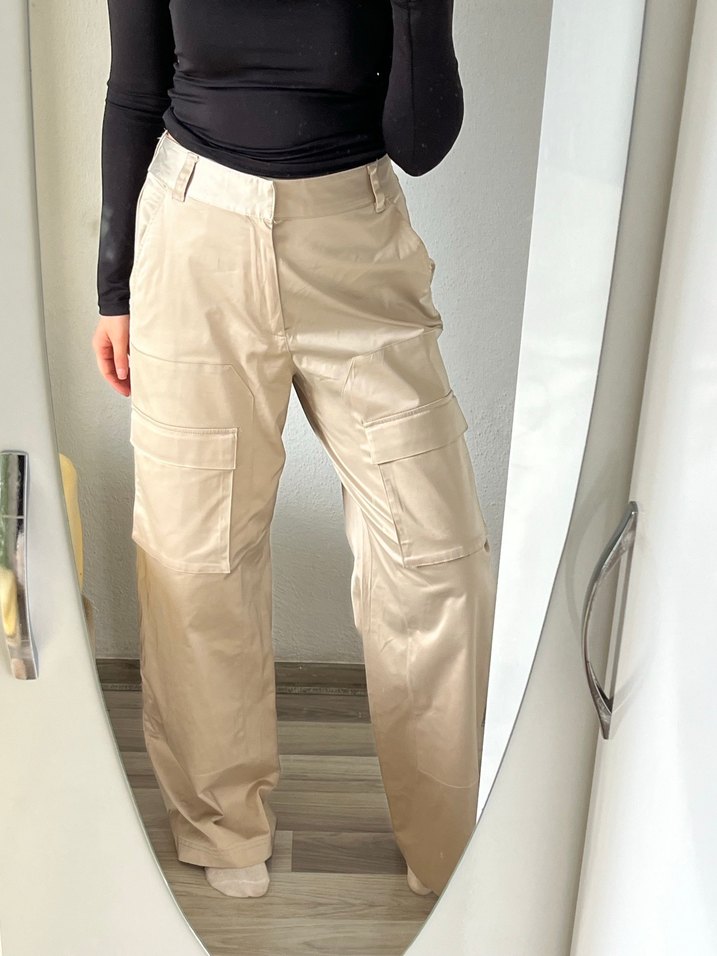 ZARA SATEN PANTOLON - Görsel 2