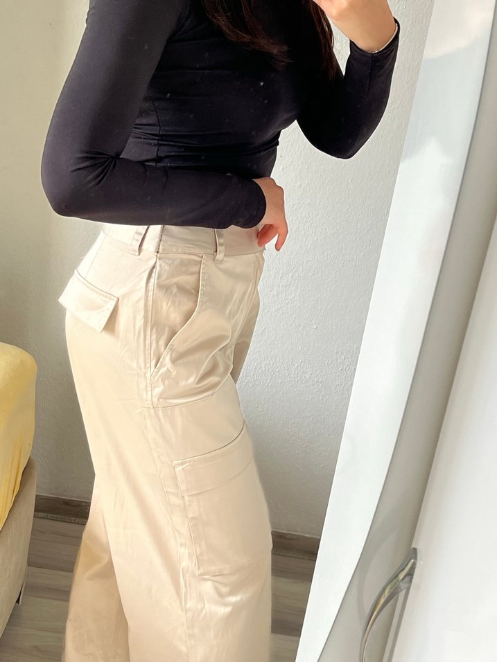 ZARA SATEN PANTOLON - Görsel 3