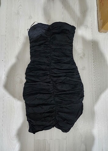 xs Beden siyah Renk Zara elbise